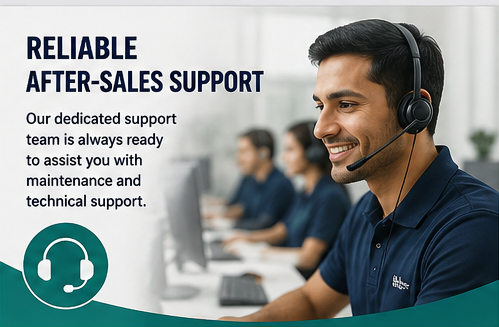Reliable After-Sales Support