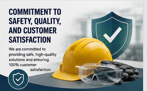 Commitment to Safety & Quality